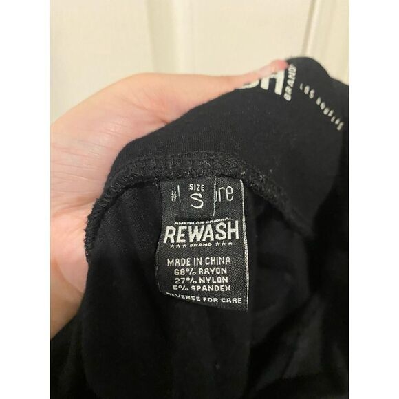Rewash Blsck Hi Rise Leggings/Jeggings Size Juniors Small - Picture 6 of 10